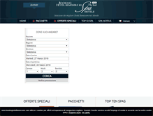 Tablet Screenshot of bookinghotelbenessere.com